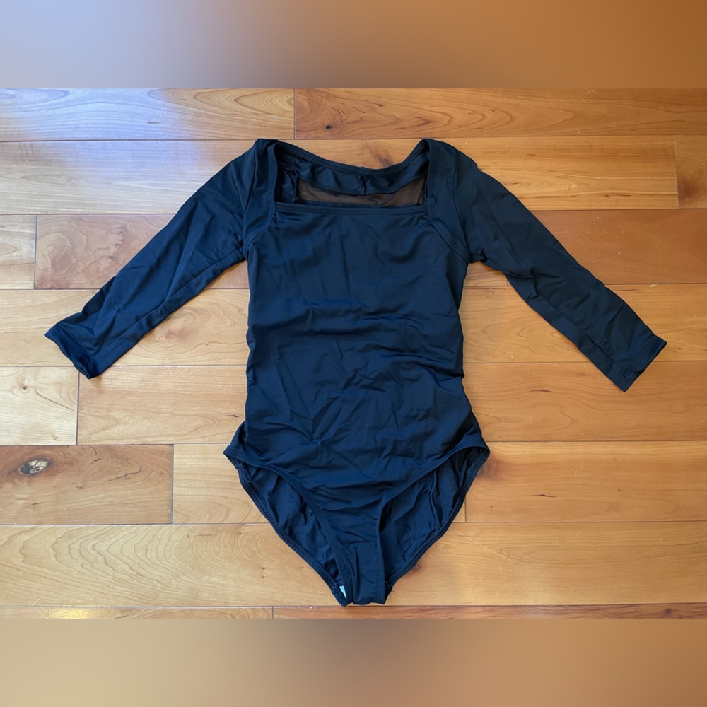 Natalie Dancewear 3/4 sleeve leotard
